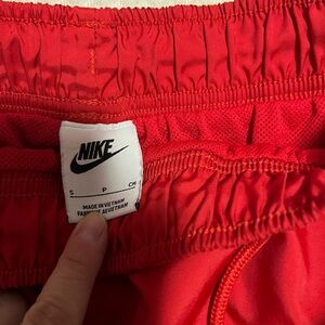 Nike Bright Red Sports Shorts